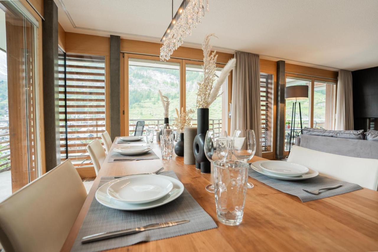 Fantastic Panoramic View Home In Zermatt Exterior photo
